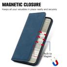 For OPPO Realme GT2 Pro Retro Skin Feel Magnetic Leather Phone Case(Blue) - 5