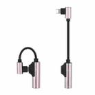 ENKAY ENK-AT109 Male 8 Pin to Dual Female 8 Pin Adapter Data Transfer Cable(Pink) - 1