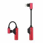 ENKAY ENK-AT109 Male 8 Pin to Dual Female 8 Pin Adapter Data Transfer Cable(Red) - 1