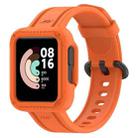 For Xiaomi Redmi Watch Lite Silicone Solid Color Watch Band(Orange) - 1