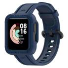 For Xiaomi Redmi Watch Lite Silicone Solid Color Watch Band(Dark Blue) - 1