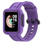 For Xiaomi Redmi Watch Lite Silicone Solid Color Watch Band(Purple) - 1