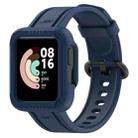For Xiaomi Redmi Watch 2 Lite Silicone Solid Color Watch Band(Dark Blue) - 1