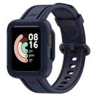 For Xiaomi Redmi Watch Silicone Solid Color Watch Band(Ink Blue) - 1