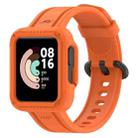 For Xiaomi Mi Watch Lite Silicone Solid Color Watch Band(Orange) - 1