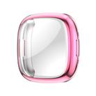 For Fitbit Versa 4 Shockproof TPU Protective Watch Case(Rose Gold) - 1