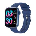 P45 1.8 inch Color Screen Smart Watch,Support Heart Rate Monitoring/Blood Pressure Monitoring(Blue) - 1