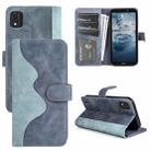 For Nokia C2 2nd Edition Stitching Horizontal Flip Leather Phone Case(Blue) - 1