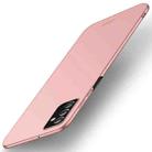 For Samsung Galaxy M52 5G MOFI Frosted PC Ultra-thin Hard Case(Rose Gold) - 1