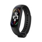 M7 0.96 inch Color Screen Smart Watch,Support Heart Rate Monitoring/Blood Pressure Monitoring(Black) - 1
