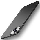 For iPhone 14 MOFI Frosted PC Ultra-thin Hard Case (Black) - 1