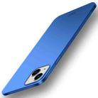 For iPhone 14 Plus MOFI Frosted PC Ultra-thin Hard Case  (Blue) - 1