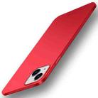 For iPhone 14 Plus MOFI Frosted PC Ultra-thin Hard Case  (Red) - 1