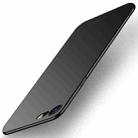 For iPhone SE 2022 / 2020 MOFI Frosted PC Ultra-thin Hard Case(Black) - 1