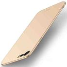 For iPhone SE 2022 / 2020 MOFI Frosted PC Ultra-thin Hard Case(Gold) - 1