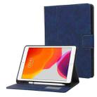 Calf Texture Horizontal Flip Leather Tablet Case For iPad Air / Air 2 / Pro 9.7 (Dark Blue) - 1