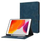 Calf Texture Horizontal Flip Leather Tablet Case For iPad Air / Air 2 / Pro 9.7 (Light Blue) - 1