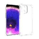 For OPPO Find X5 JSM Transparent TPU Airbag Shockproof Antiskid Phone Case - 1