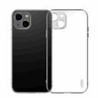 For iPhone 13 mini MOFI Ming Series Ultra-thin TPU Phone Case (Transparent) - 1