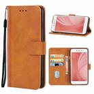 For Xiaomi Redmi Note 5A / Redmi Y1 Lite Leather Phone Case(Brown) - 1