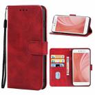 For Xiaomi Redmi Note 5A / Redmi Y1 Lite Leather Phone Case(Red) - 1