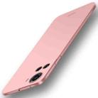 For OnePlus Ace 5G / 10R 5G MOFI Frosted PC Ultra-thin Hard Case(Rose Gold) - 1