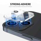 For iPhone 13 2pcs ENKAY Hat-Prince 9H Rear Camera Lens Tempered Glass Film - 4