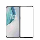 For OnePlus Nord 2T MOFI 9H 2.5D Full Screen Tempered Glass Film(Black) - 1