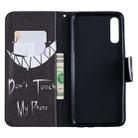 Colored Drawing Pattern Horizontal Flip Leather Case for Samsung Galaxy A70&A7,with Holder & Card Slots & Wallet(Smirk) - 1