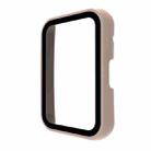 For OPPO Watch Free PC+ Toughened Film Fully Enclosed Protective Watch Case(Pink) - 1