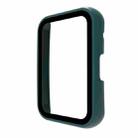 For OPPO Watch Free PC+ Toughened Film Fully Enclosed Protective Watch Case(Green) - 1