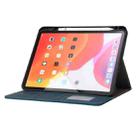 Calf Texture Horizontal Flip Leather Tablet Case For iPad Air 2022 / 2020 10.9(Light Blue) - 4