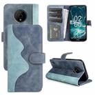 For Nokia C200 Stitching Horizontal Flip Leather Phone Case(Blue) - 1