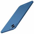 For iPhone 14 MOFI Fandun Series Frosted PC Ultra-thin Phone Case(Blue) - 1