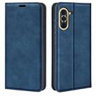 For Huawei Nova 10 Retro-skin Magnetic Suction Leather Phone Case(Dark Blue) - 1