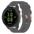 For Garmin Venu 2 22mm Nylon Woven Watch Band(Dark Grey) - 1