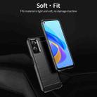 For OPPO A57 4G / A57 5G / A77 5G  MOFI Gentleness Series Brushed Texture Carbon Fiber Soft TPU Case(Black) - 4