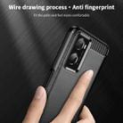 For OPPO A57 4G / A57 5G / A77 5G  MOFI Gentleness Series Brushed Texture Carbon Fiber Soft TPU Case(Black) - 6