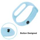 Special for Xiaomi Mi Band 7 JSM Integrated TPU Adjustable Elastic Watch Band (Blue) - 4