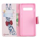 Colored Drawing Pattern Horizontal Flip Leather Case for Samsung Galaxy S10 Plus,with Holder & Card Slots & Wallet(Deer) - 1