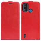 For Nokia G11 Plus R64 Texture Vertical Flip Leather Phone Case(Red) - 1