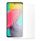 For Samsung Galaxy M53 10pcs ENKAY 0.26mm 9H 2.5D Curved Edge Tempered Glass Screen Film - 1