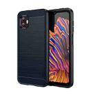 For Samsung Galaxy Xcover6 Pro / Xcover Pro 2 MOFI Gentleness Brushed Carbon Fiber Soft TPU Case(Blue) - 1