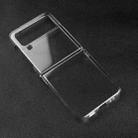 For Samsung Galaxy Z Flip4 5G JSM Shockproof PC Phone Case(Transparent) - 1