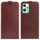 For OnePlus Nord CE 2 Lite 5G R64 Texture Vertical Flip Leather Phone Case(Brown) - 1