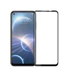 For HTC Desire 22 Pro PINWUYO 9H 2.5D Full Screen Tempered Glass Film(Black) - 1