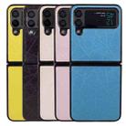 For Samsung Galaxy Z Flip4 Crazy Horse Texture Leather Phone Case(Black) - 6