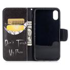 Colored Drawing Pattern Horizontal Flip Leather Case for Samsung Galaxy A6 Plus,with Holder & Card Slots & Wallet(Smirk) - 1