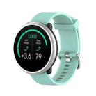 For POLAR Ignite Fashion Textured Silicone Replacement Watch Band(Teal) - 1