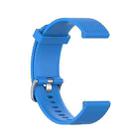 For POLAR Ignite Fashion Textured Silicone Replacement Watch Band(Blue) - 3